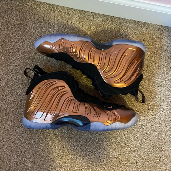 New Nike Little Posite One 'Copper' size 6GS/W7.5